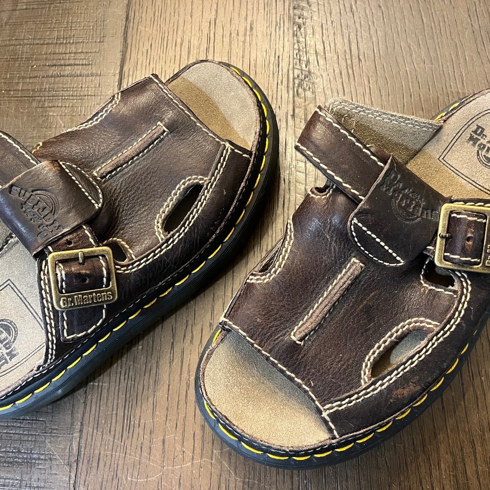 Dr. Marten Leather Sandals